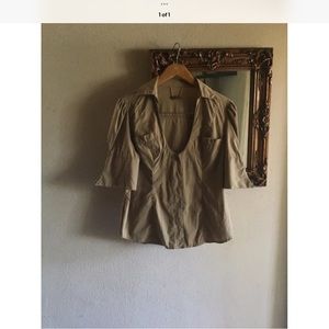 Larok Brown Top Large